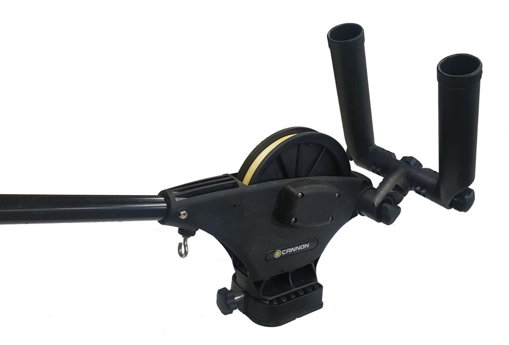 Cannon Downrigger DUAL ADJUSTABLE ROD HOLDER KIT / NEW style - SWITCH IN SECONDS