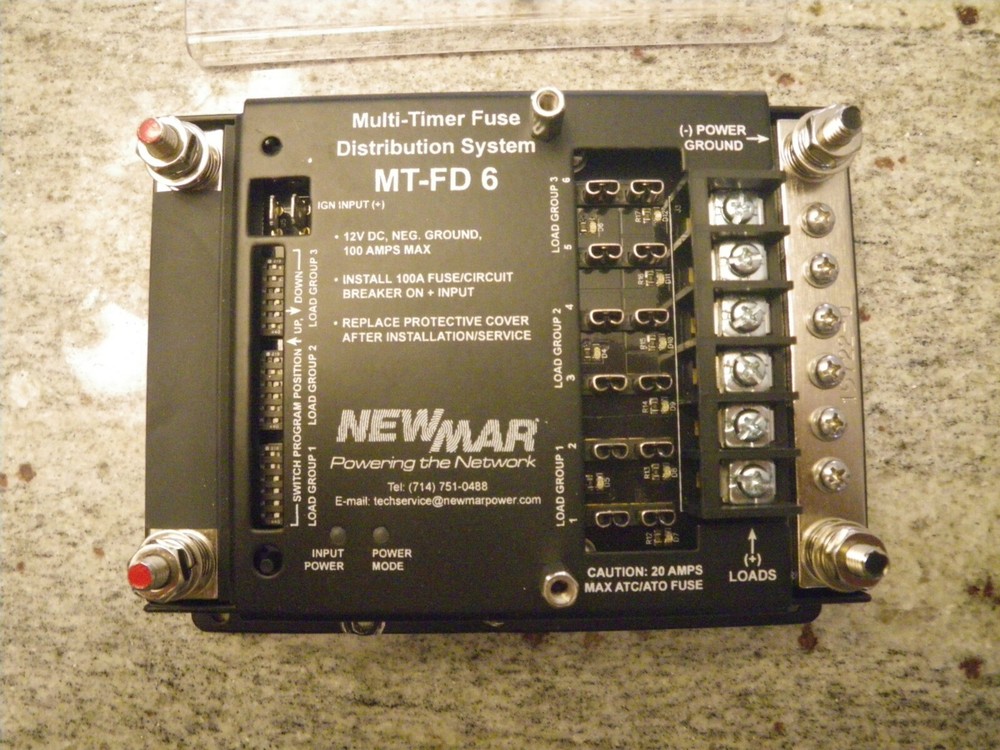 Newmar MT-FD 6 Multi-Timer Fuse Distribution System
