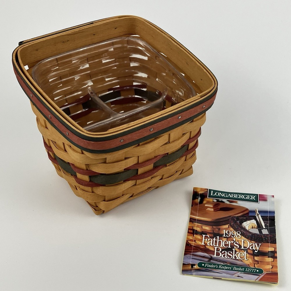 Longaberger Sewing + Personal Organizer + Finders Keepers Baskets