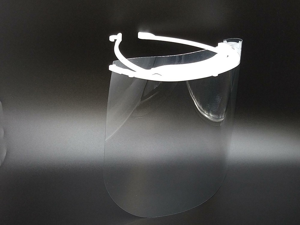 Wrap Around Face Shield for Full Protection with Protective Safety Visor