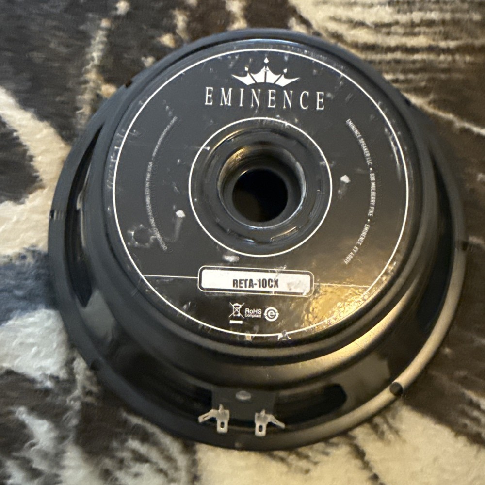 Eminence BETA-10CX 10"  Pro Audio Speaker 8 ohm -