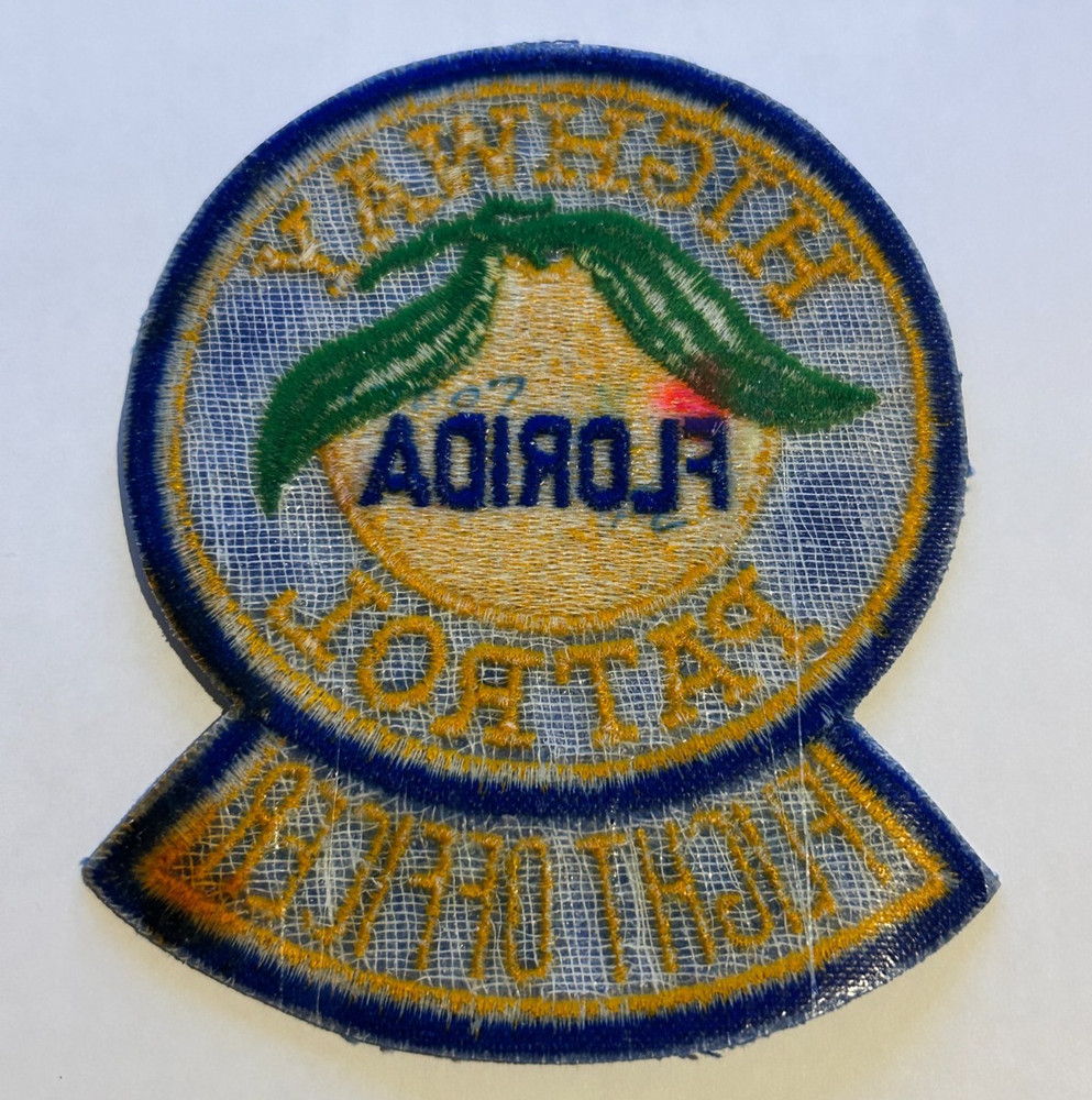 Florida Highway Patrol Flight Officer Patch Unused