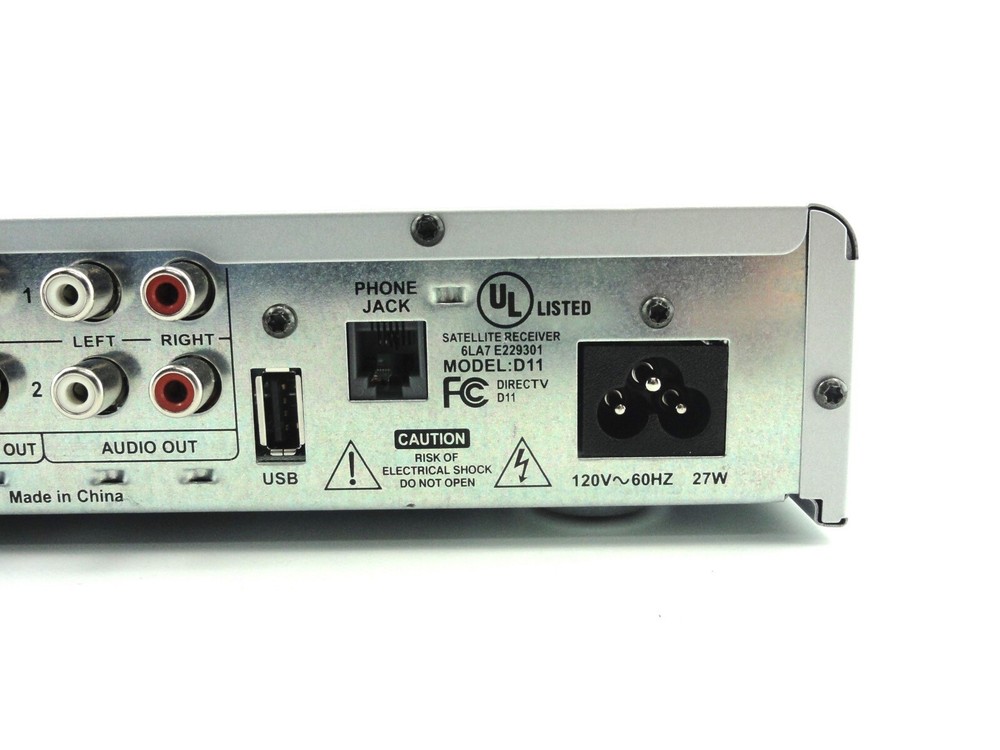 DirecTV Standard Satellite Receiver Model D11