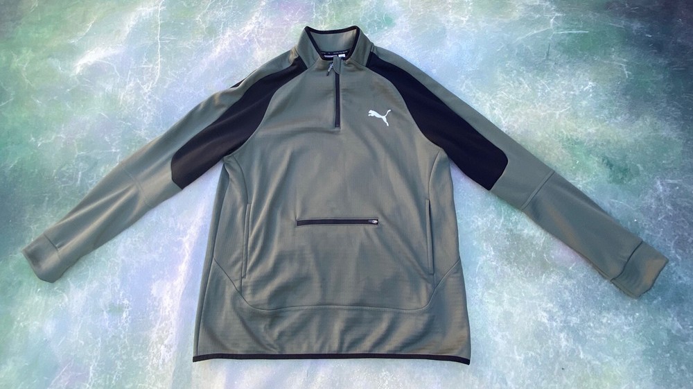 Puma Men's Pull Over Jacket Size L.