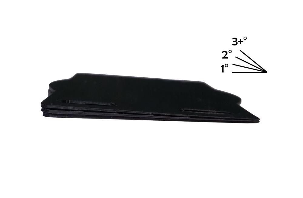 Cleat WEDGES 1 degree x 6 for SPEEDPLAY (stackable)