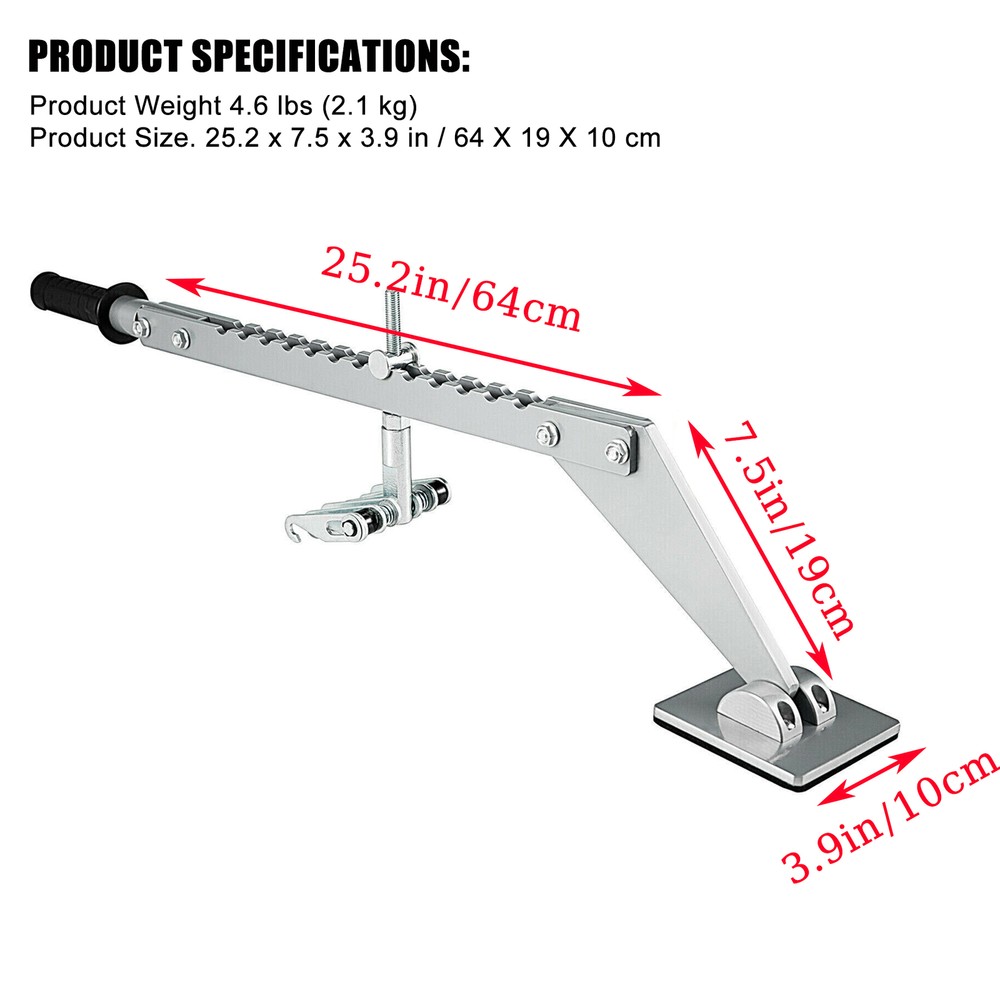 Car Dent Bar Puller Pull Lever Pulling Kit Removal Hammer Repair Auto Body Tool