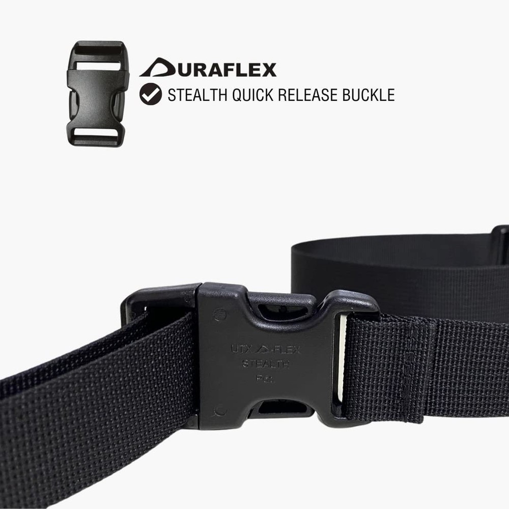 Multi Purpose Utility Strap with Duraflex Buckle 1” x 45” Quick Rele