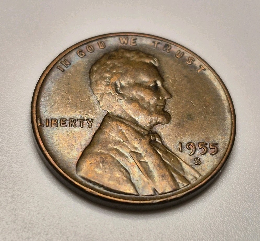 1955 S Lincoln Wheat Cent Nice Mint State