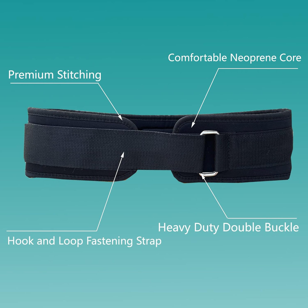 Weighted Waist Belt for Sled Pulling, Strength & Agility Training Strap