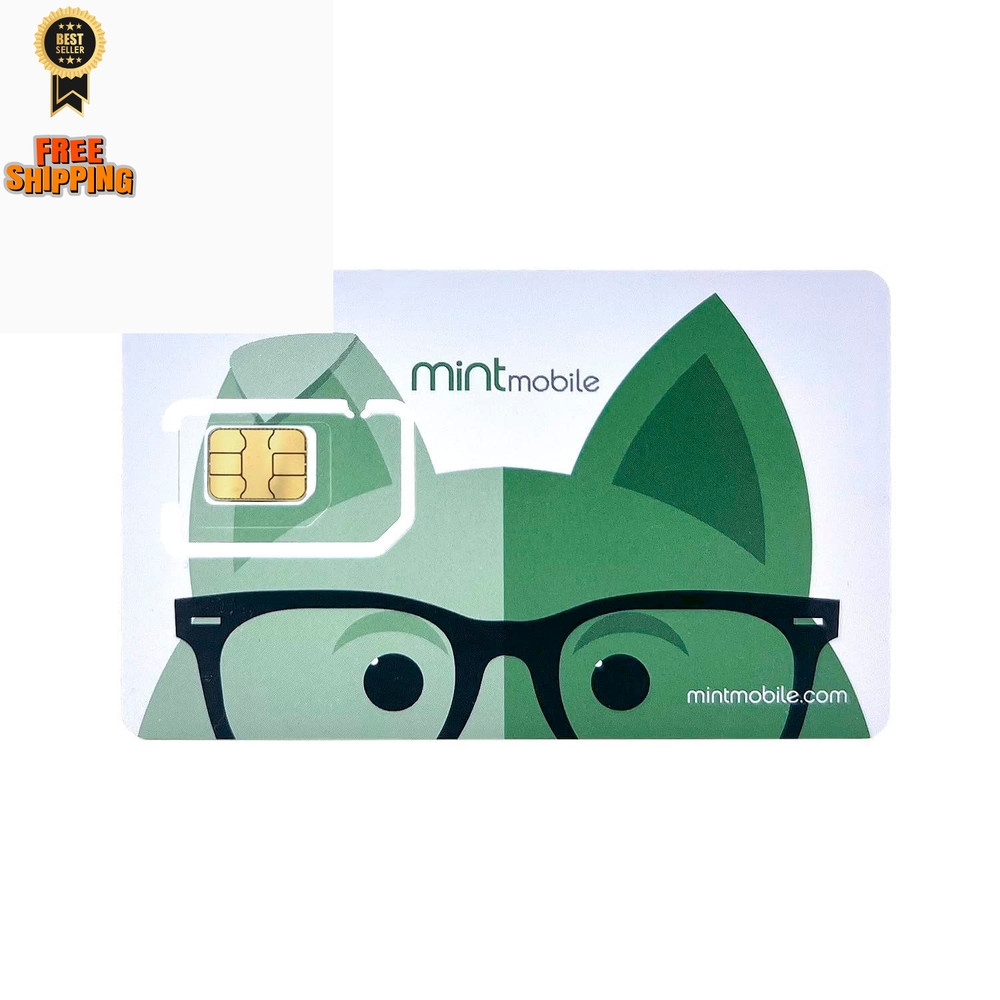 $30/mo. Mint Mobile Phone Plan with Unlimited Talk, Text & Data for 3 Months...