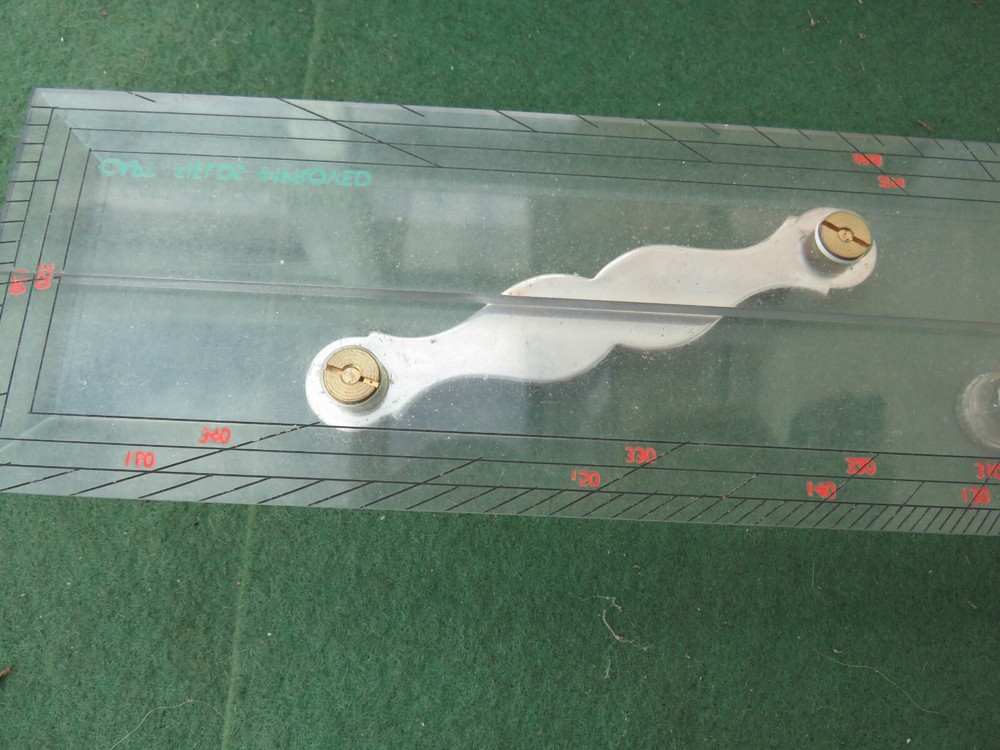 CAPTAIN FIELDS 'MATHEMO SERIES' IMPROVED 15" PARALLEL RULE BOXED