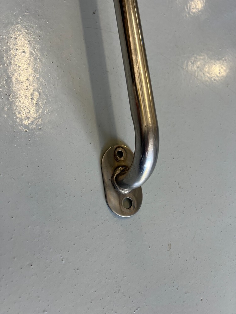 PETERBILT Cab Muffler Shield Grab Handle Stainless Steel