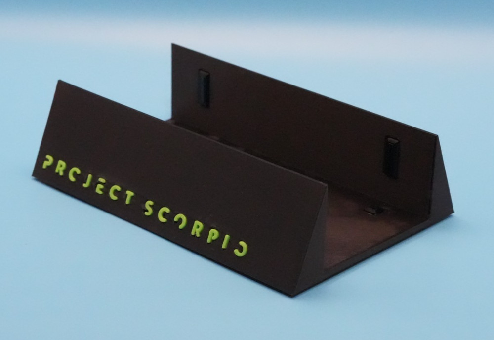 Xbox one X vertical stand Project scorpio 3D PRINTED