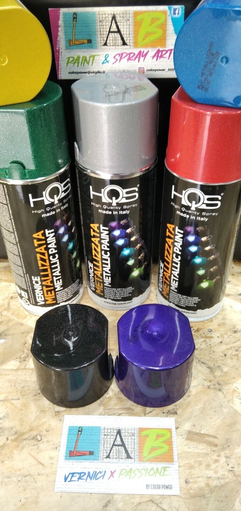 METALLIC EFFECT ACRYLIC BASE SPRAY CAN ML 400