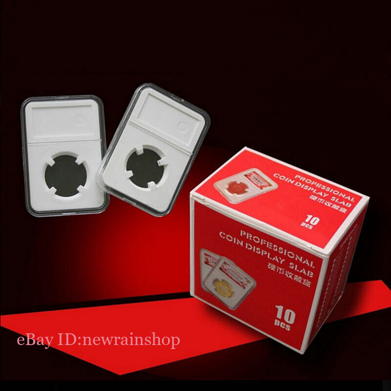 10X27Mm Coin Capsule Collection Box Protective Display Case Storage Organizer