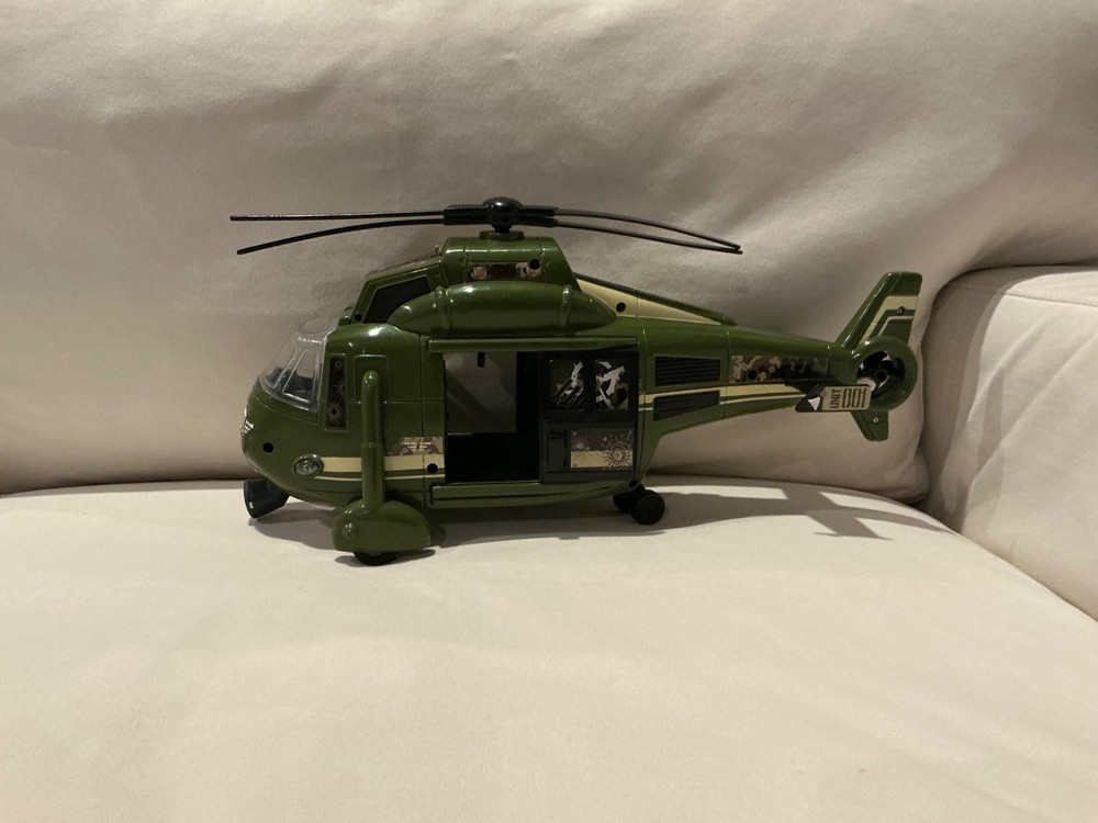 helicopter toy green