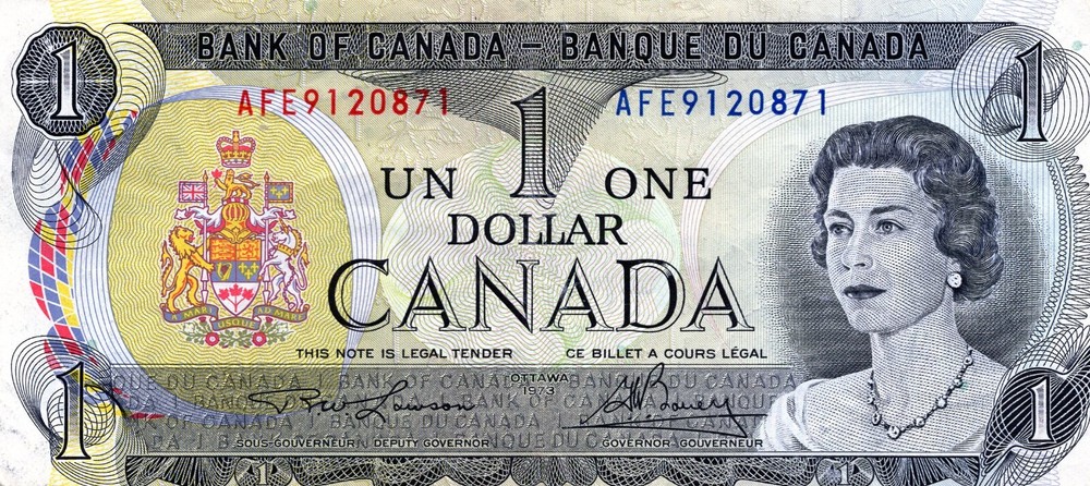 CANADA ONE $ - Issue Date 1979 - Excellent Condition