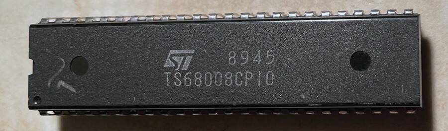 Thompson TS68008CP10 EF68008 68008 Microprocessor