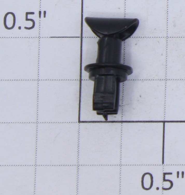 Lionel 19728-115 Black Plastic Short Smoke Stack (1)