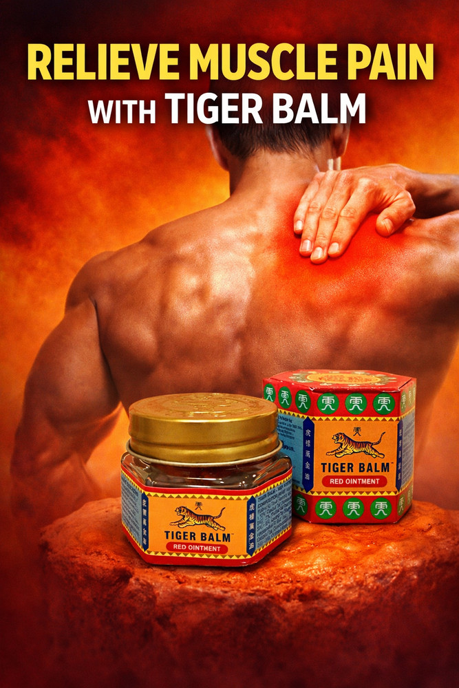 2 Pack- Tiger Blam 21g Extra Strength （Hot and Cold）