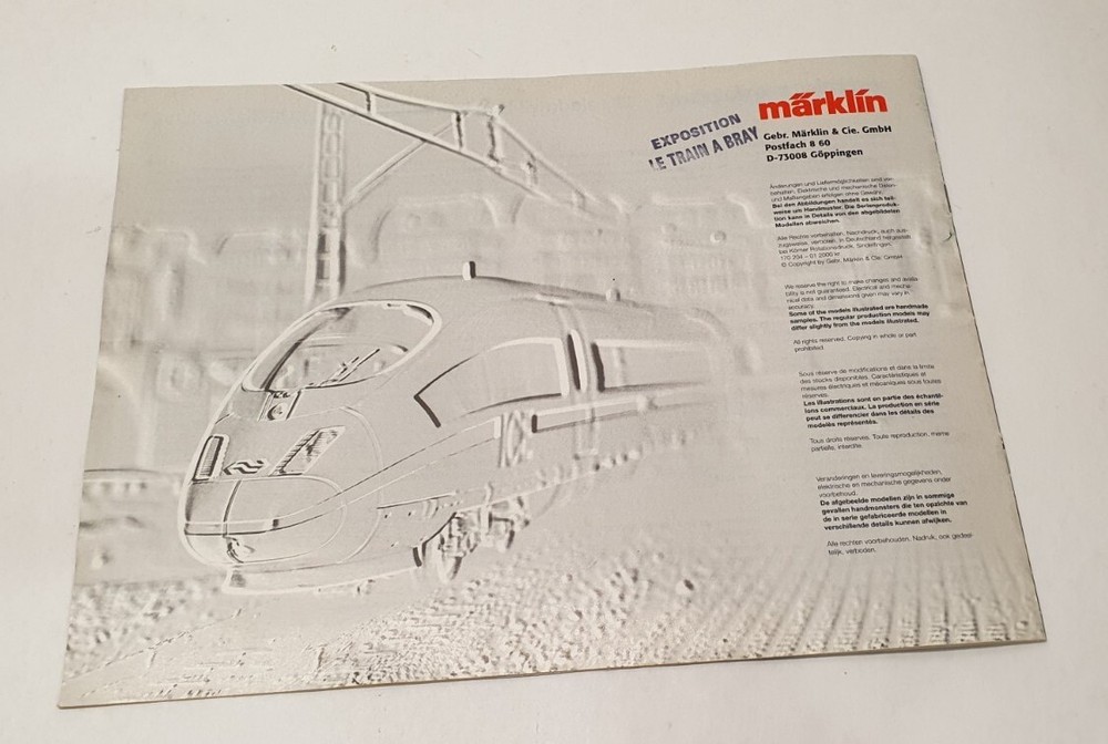 Marklin HO Models Export Catalogue Brochure 2000