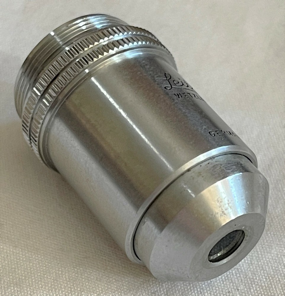 Leitz Microscope Objective 170/- 10x/0.25