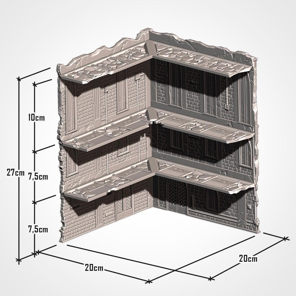 UKTC Cathedral Ruins 40K Terrain Set