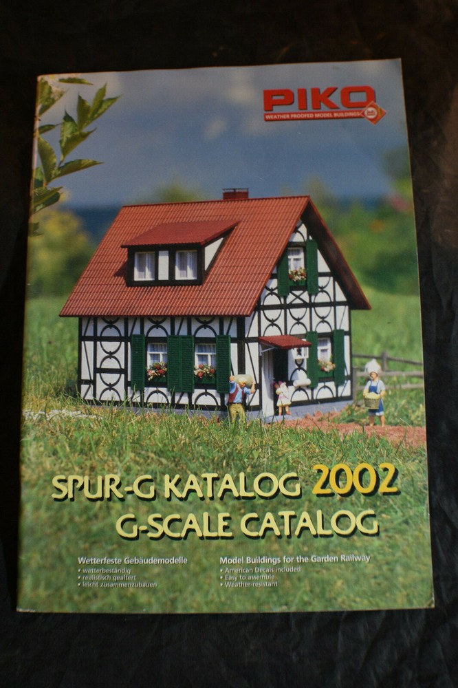 2002 Piko Train Catalog  [German & English]