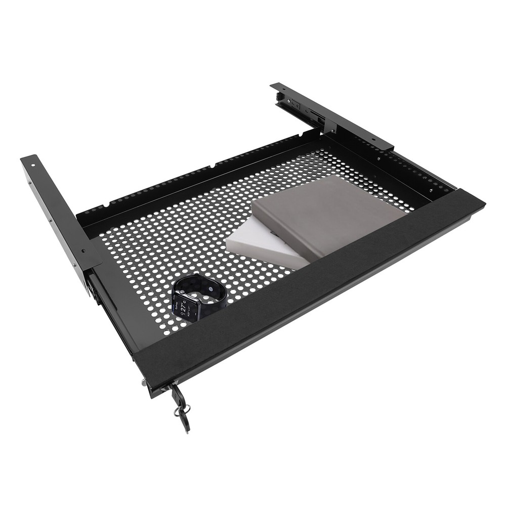 Under Desk Pull-Out Drawer Storage Organizer Office Sliding Pull-out Drawer