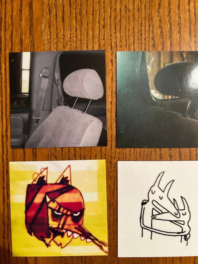 Car Seat Headrest fridge magnets