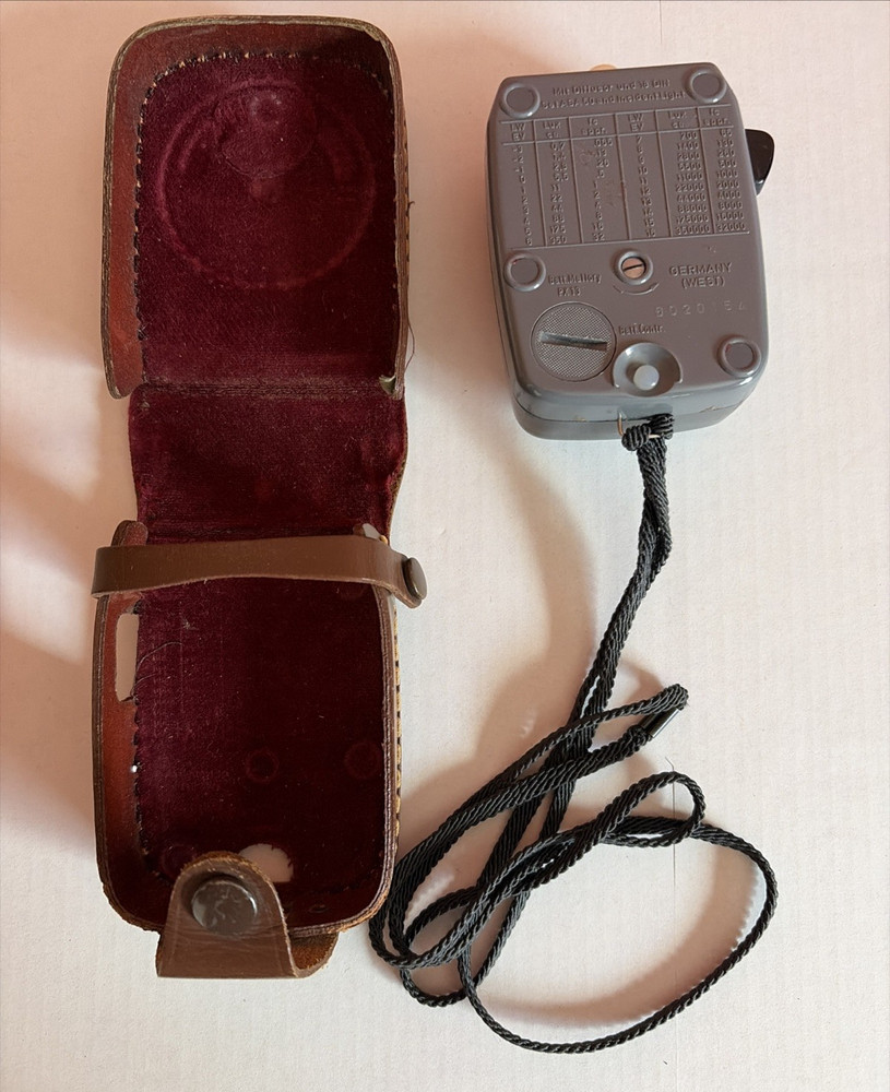 Gossen CdS Super Pilot Light Meter Untested with Case