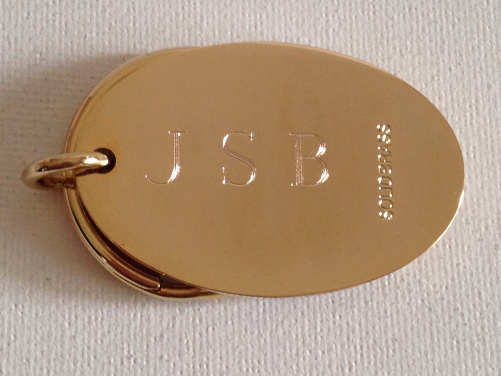 Chevrolet Astro Keychain Solid Brass Chevy key chain Personalized Free