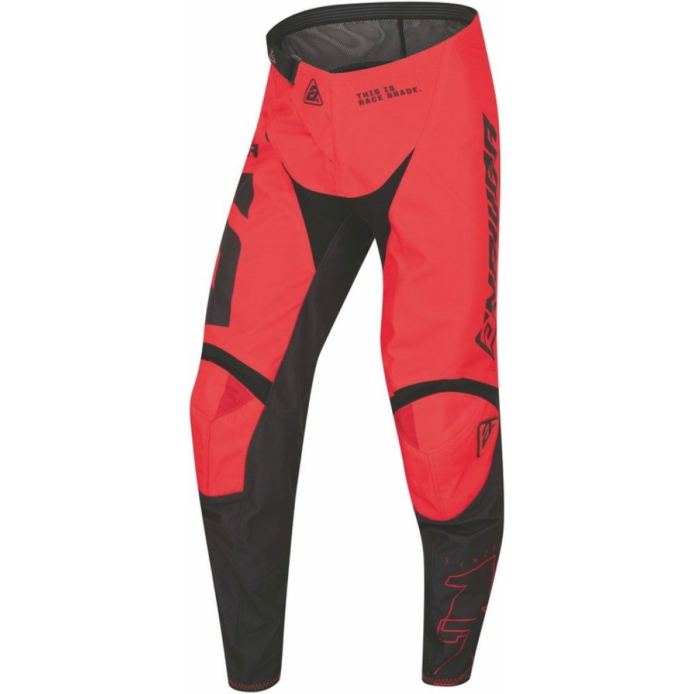 Answer Syncron CC MX Pants Off-Road Motocross Red Black
