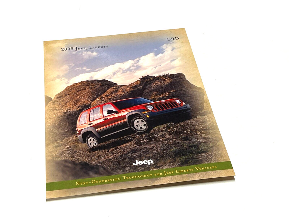 2005 Jeep Liberty CRD Information Sheet Brochure