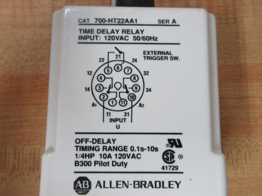 Allen Bradley 700-HT22AA1 Time Delay Relay 700HT22AA1