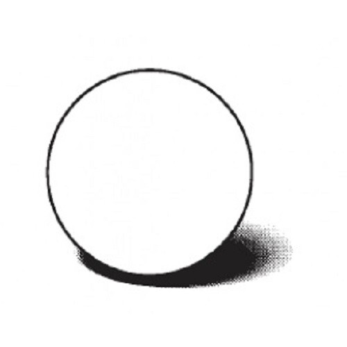 3" Polypropylene Solid Ball J33012