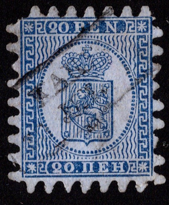 Finland Scott 9a Used.