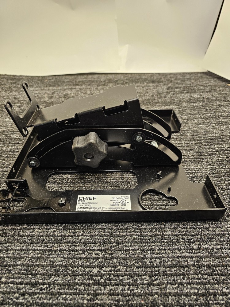 LEGRAND Chief MFCUB Medium Flat Panel Mobile AV Cart Black Replacement