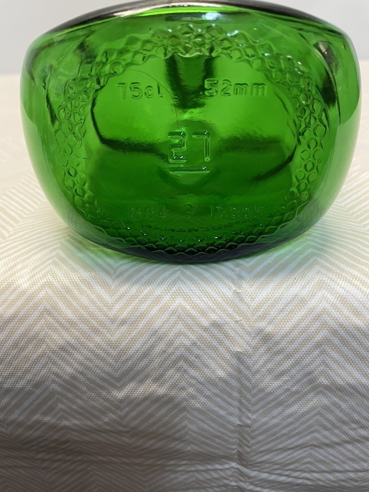 Embossed Buchanan’s Scotch Whiskey Empty Bottle