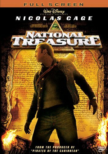 National Treasure (DVD, 2005, Full Screen) NEW