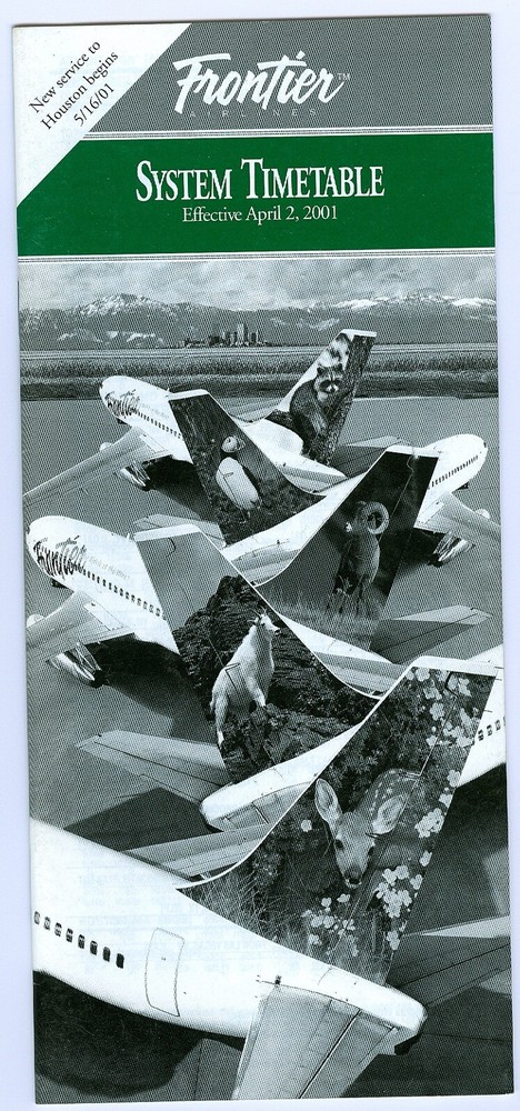 Frontier Airlines 2001 System TT