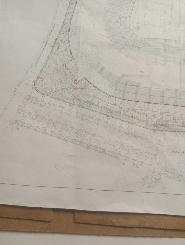 Yankee Stadium 2005 Site Grading Plan ("Blueprint")