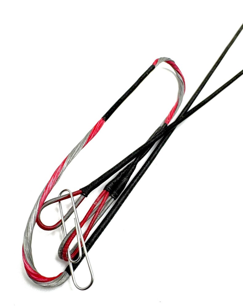 Bowtech Assassin SD (Red & Silver) OEM String & Cable (Full Set)