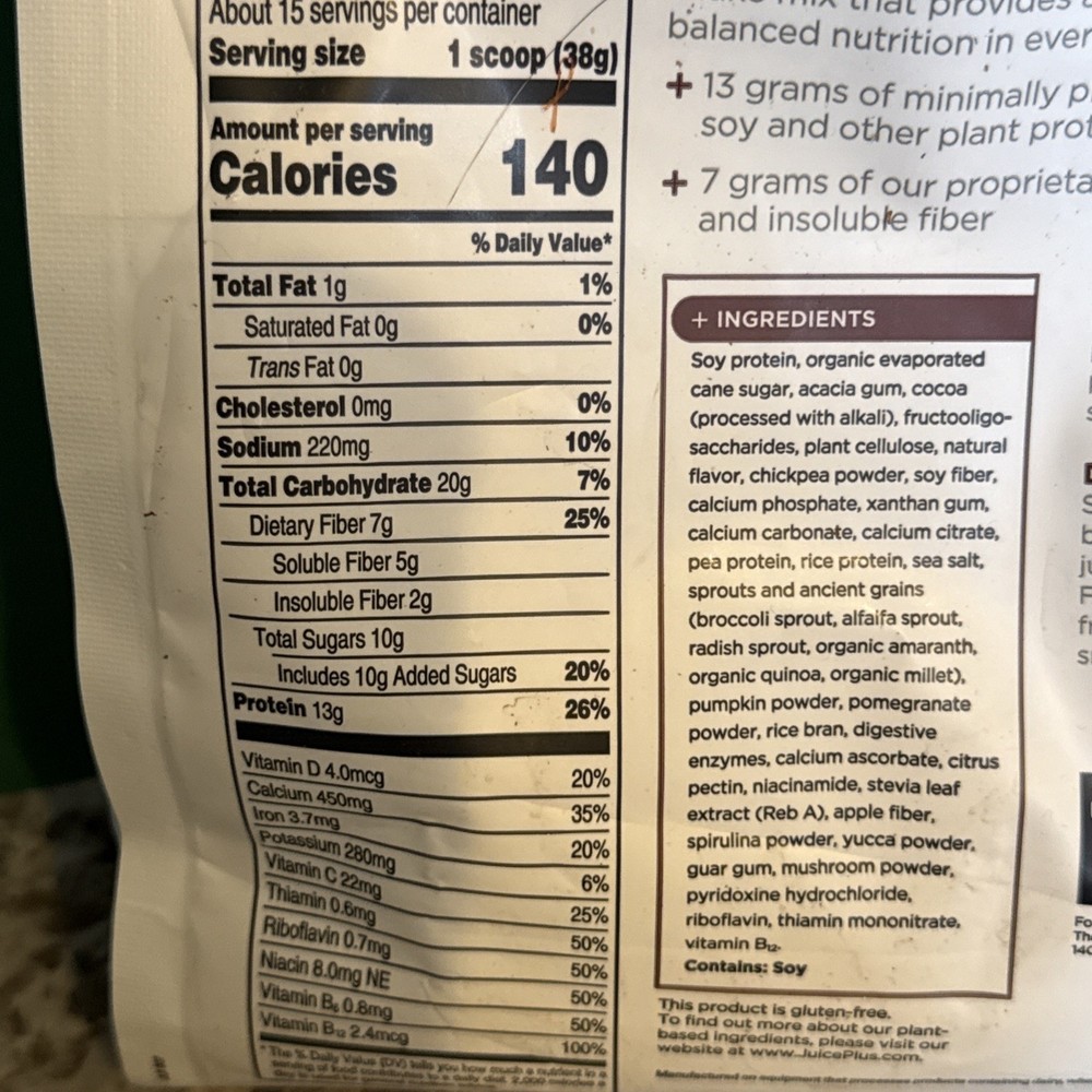 Complete by JuicePlus+ Serve Dutch Chocolate Serving -