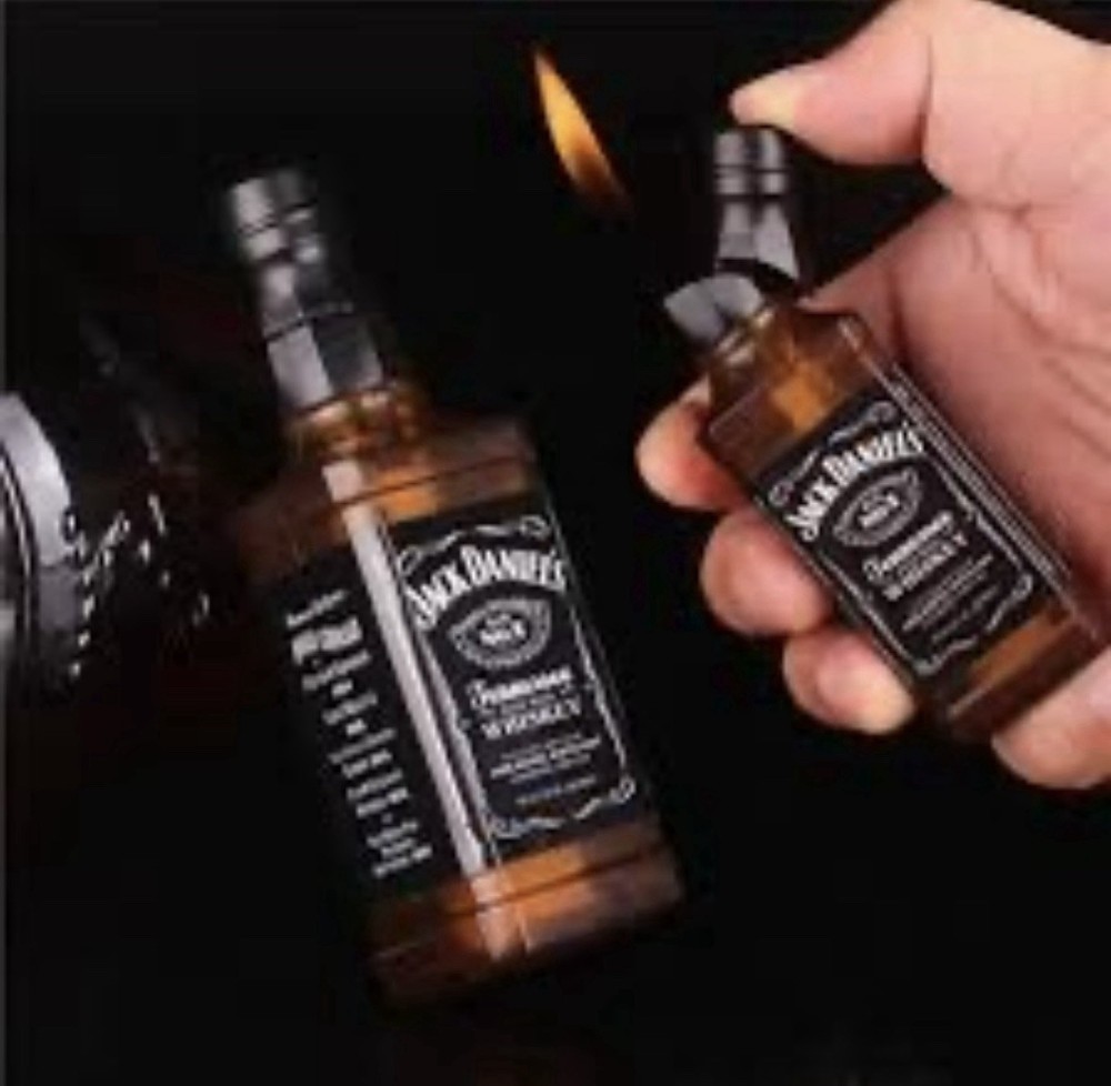 Cool Whiskey Bottle Lighter