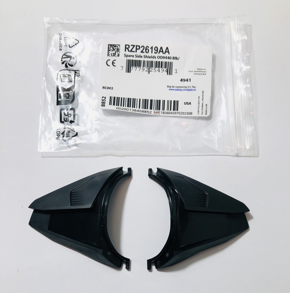 Oakley Clifden OO9440 Protective Black Replacement Side Shields