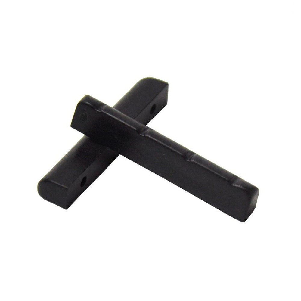 50pcs Universal Ukulele Bridge Pins Upper Nut Saddle Plastic Black