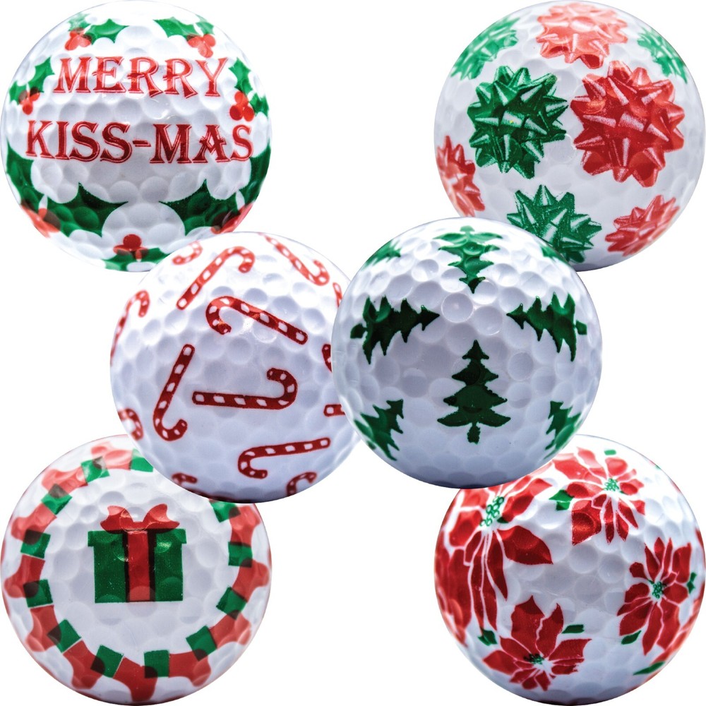 Christmas Mix #2 Golf Balls 6 Pack - Great Gift Idea!
