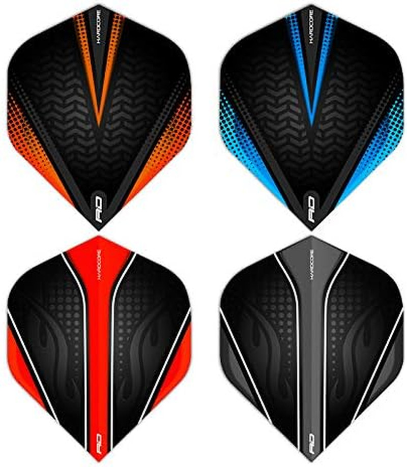 RED DRAGON Hardcore Selection Pack Extra Thick Standard Dart Flights