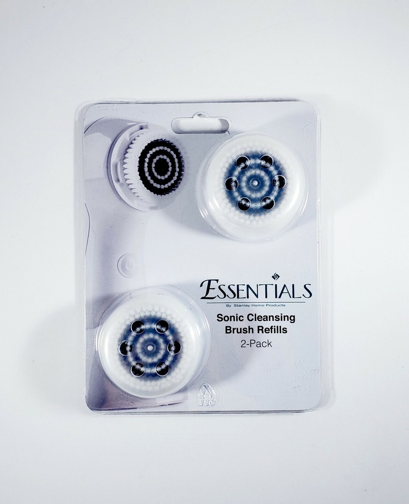 Essentials Sonic Cleansing Brush Refills 2 Pack Tynex Bristles